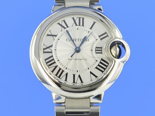 Cartier Ballon Bleu 33mm Automatic Lady 3489