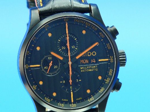 MIDO Multifort Chrono Black PVD Special Edition II