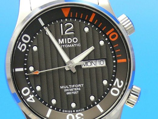 Mido Multifort Diver Two Crown