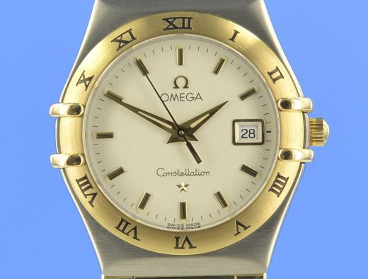 Omega Constellation Lady Stahl/Gold