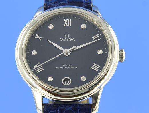 Omega De Ville Prestige Lady 34mm Diamanten