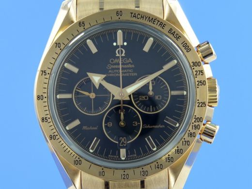 Omega Speedmaster Broad Arrow Michael Schumacher 18K Rose Limited