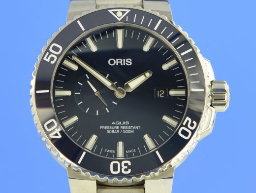 Oris Aquis Small Second, Date