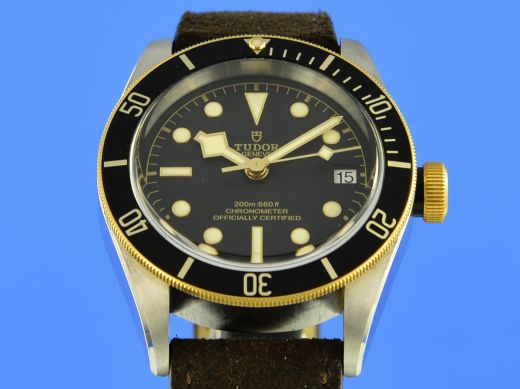 Tudor Black Bay Stahl / Gold Automatik Ref. 79733N