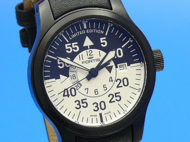 Fortis B-42 Flieger Black Cockpit GMT - 672.18.11 L