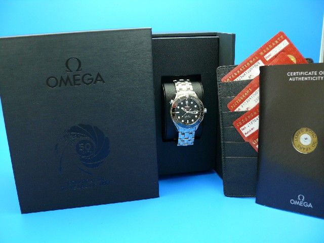 Omega Seamaster James Bond 007 Limited Edition 50 Years Uhrencenter Berlin Gebrauchte Luxusuhren