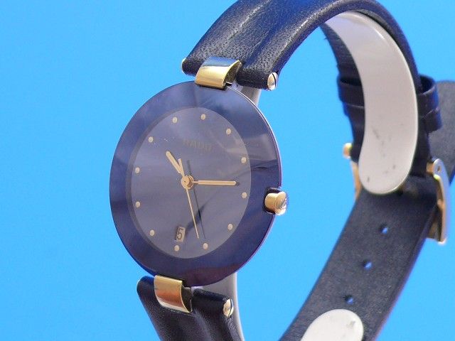 RADO ラドー 129.4077.4N ブラック ゴールド クオーツ 不動品 最新