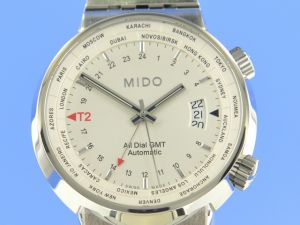 Mido all dial deals gmt automatic